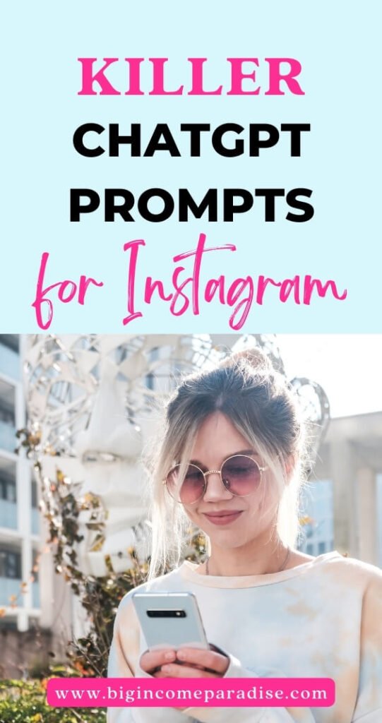 ChatGPT Prompts For Instagram. AI Prompts for Instagram Captions.