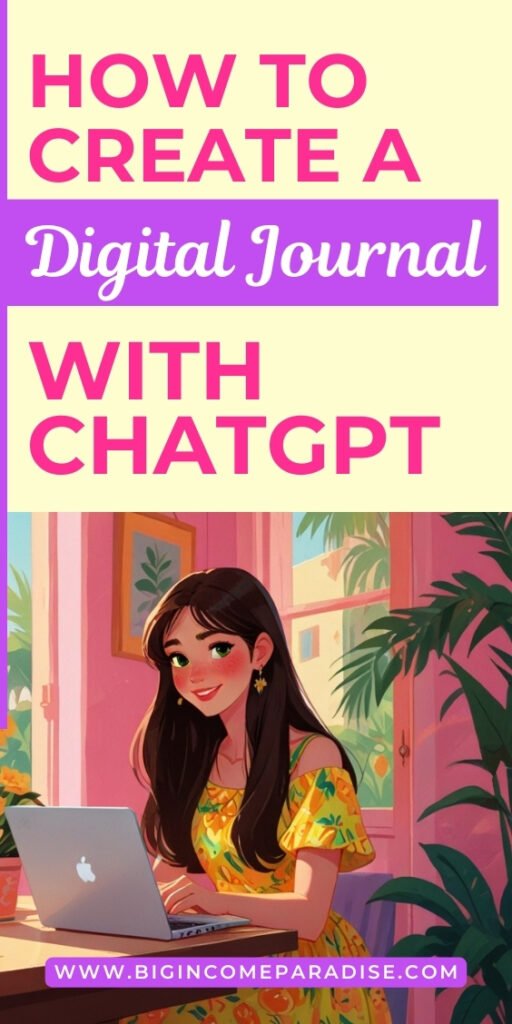 How To Easily Create a Digital Journal With ChatGPT. Digital Products to Sell.