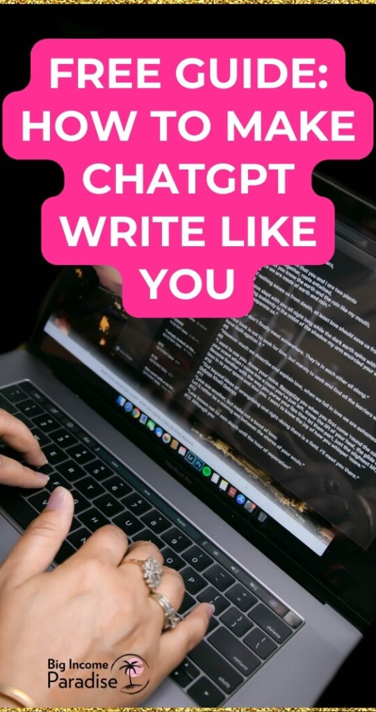 How To Make ChatGPT Write Like You. Get ChatGPT and Other AI Tools To Write in Your Brand Voice.