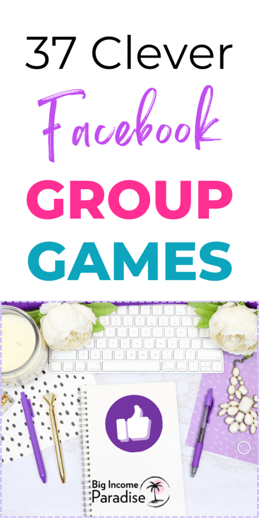 37 Clever Facebook Group Games To Increase Engagement. Social Media Content Ideas for Business.