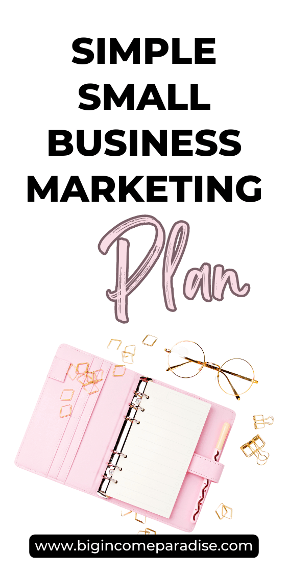 Simple Small Business Marketing Plan For Your Success