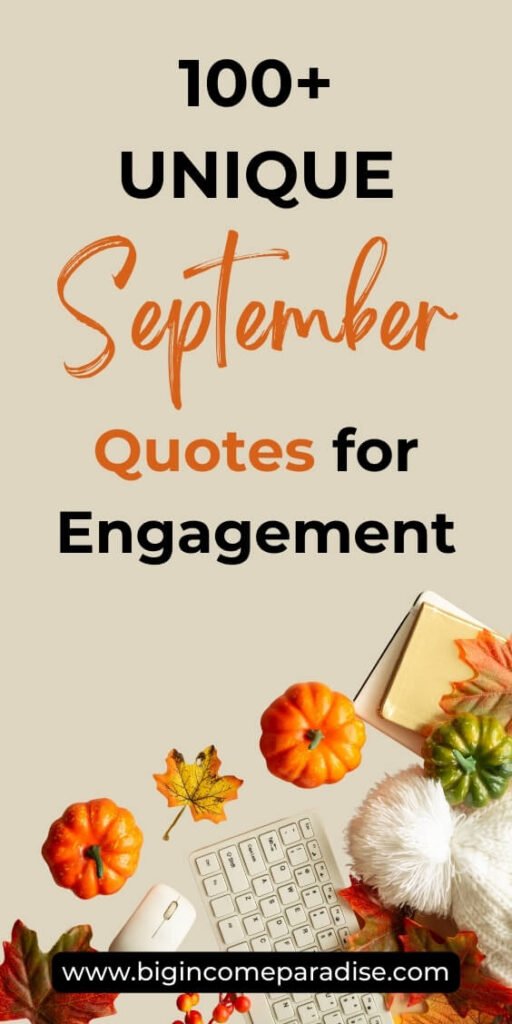 fun september quotes