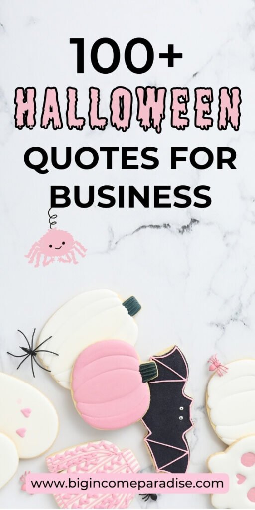 halloween quotes business