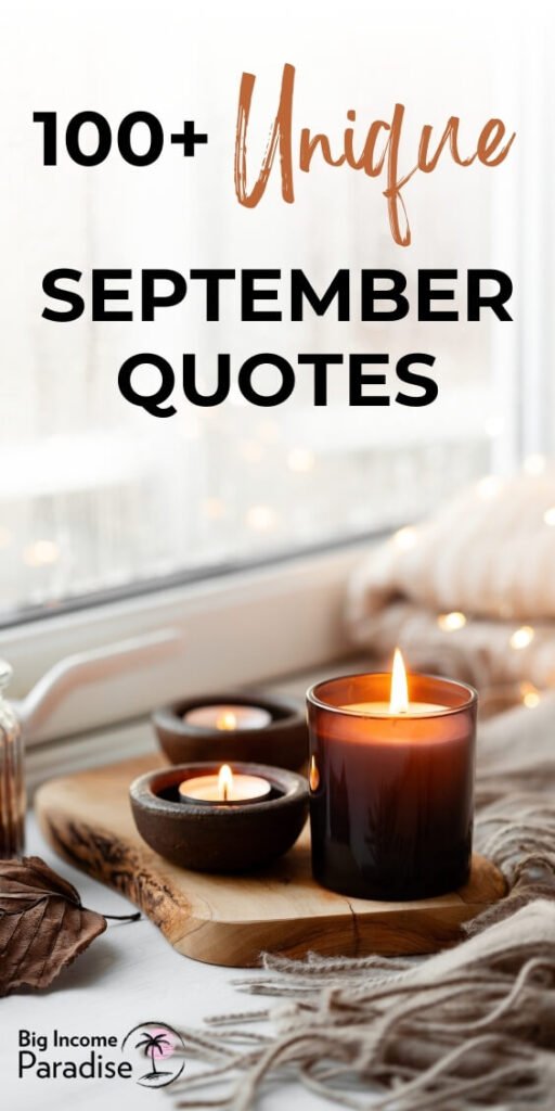 unique september quotes