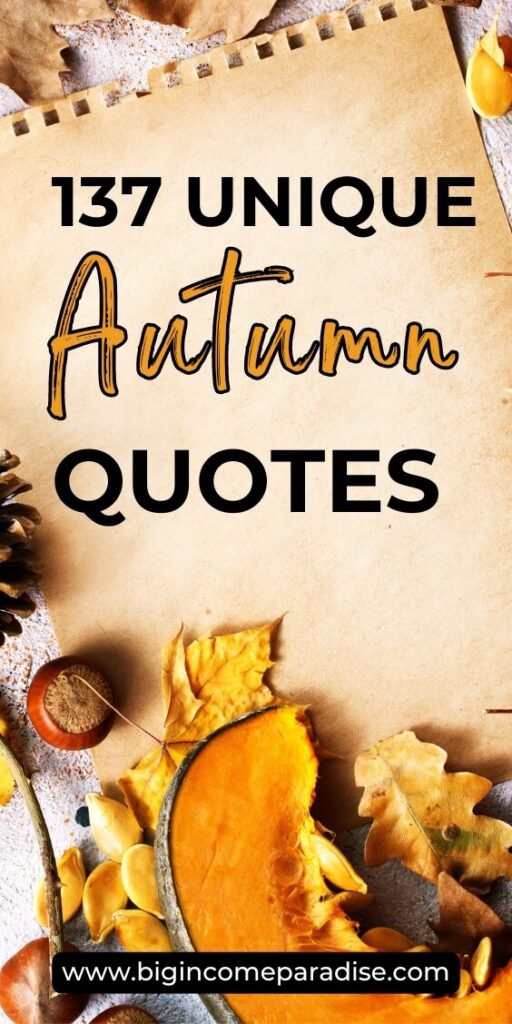 autumn quotes fall quotes