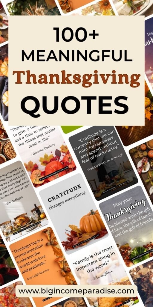 100+ Beautiful Thanksgiving Quotes to Warm Your Audience's Hearts