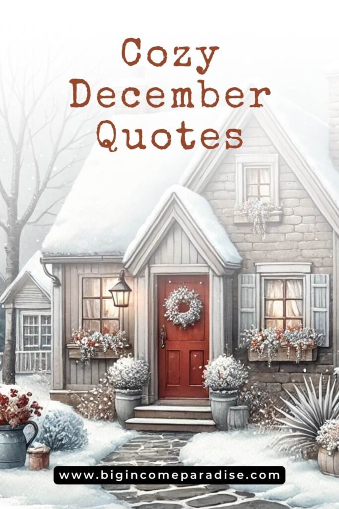 cozy december quotes