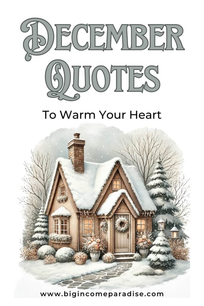 december quotes to warm your heart