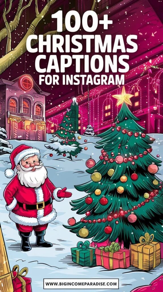 100+ Christmas Captions for Instagram to Light Up Your Holiday Posts