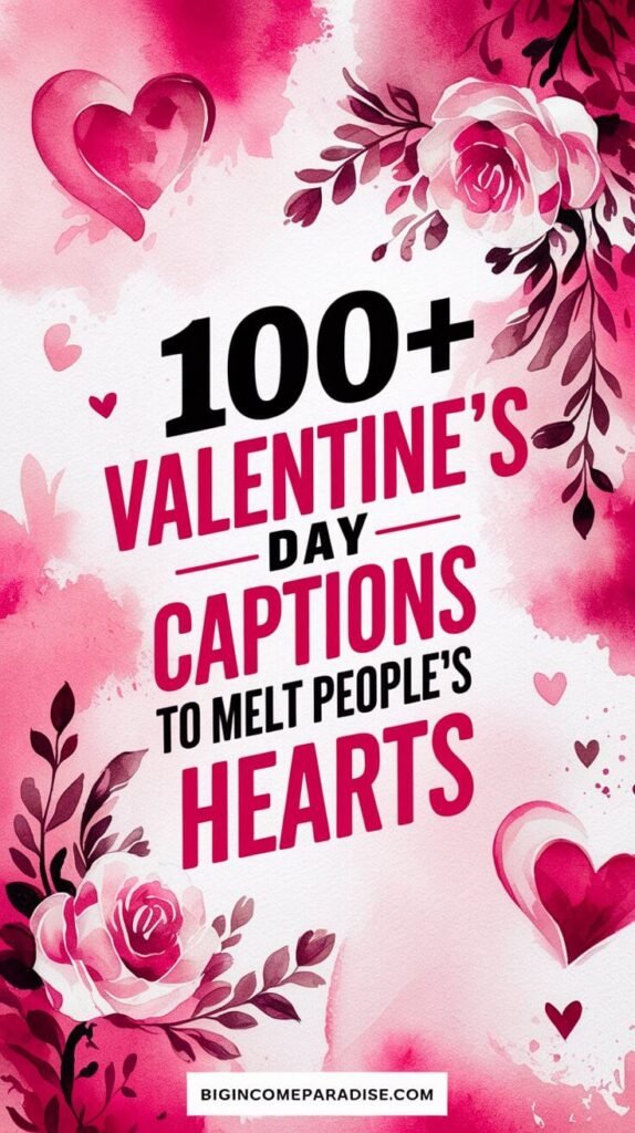 100+ Valentine’s Day Captions