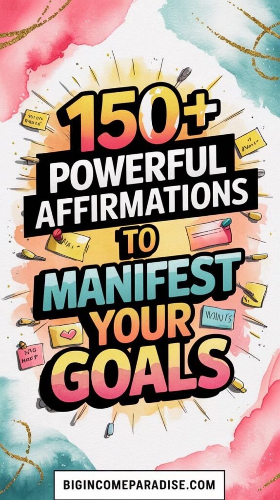 150+ Powerful Vision Board Affirmations