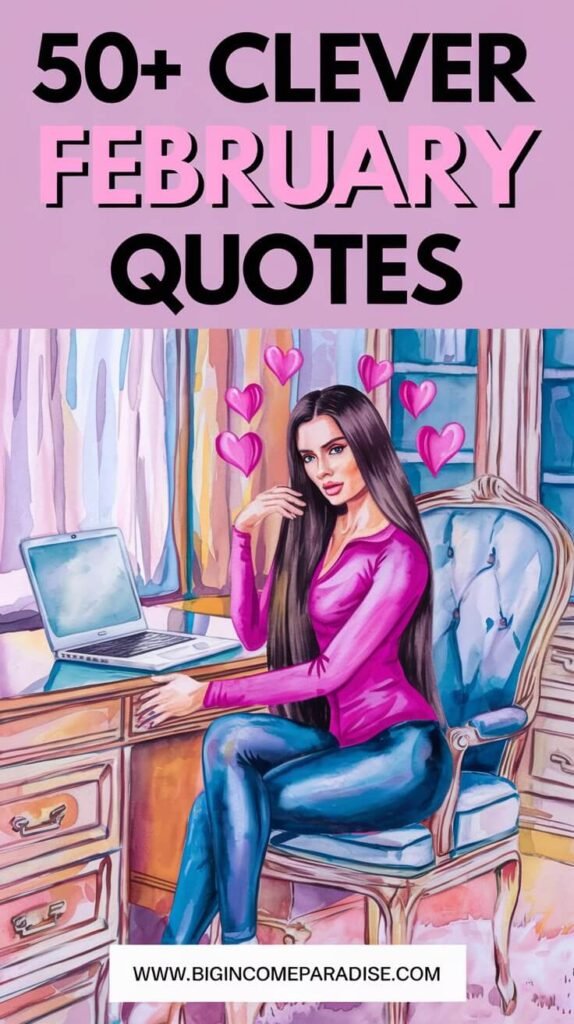 Clever February Quotes to Celebrate the Month