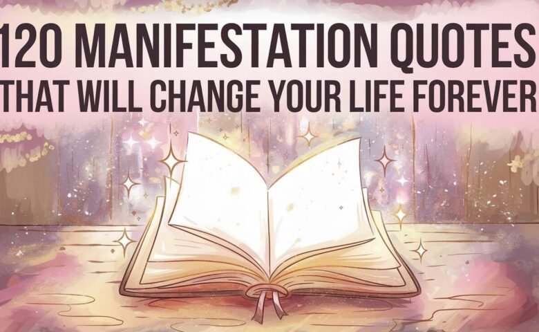 120 Manifestation Quotes That Will Change Your Life Forever