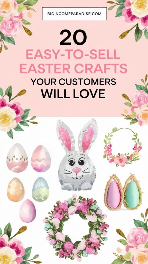 20 Easter Crafts to Sell That Customers Will Love