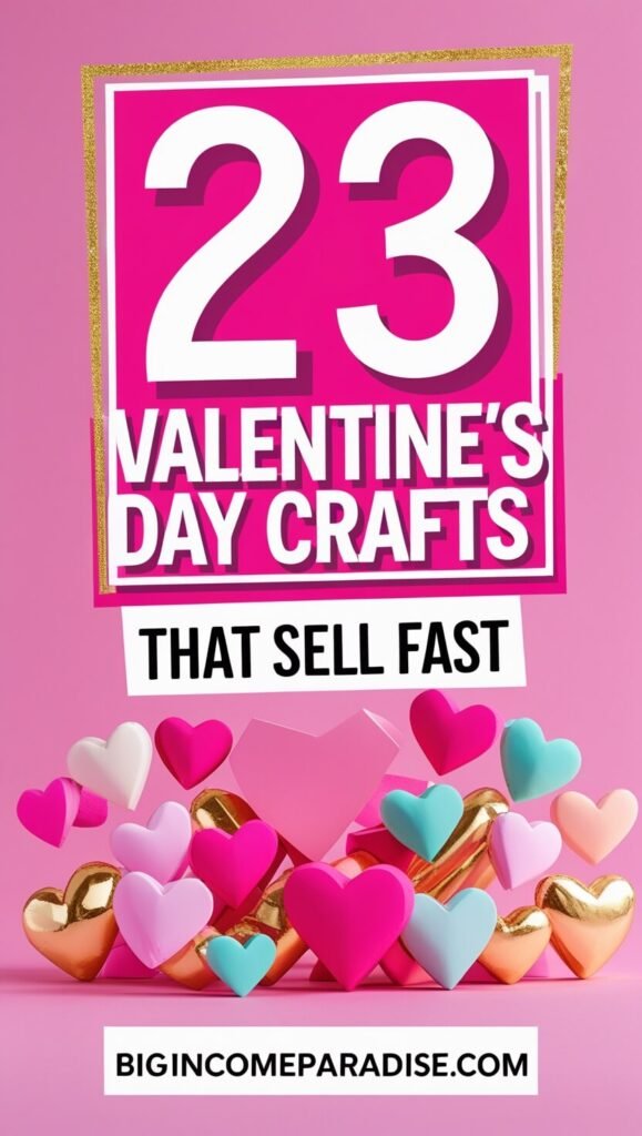 23 Valentine's Day Crafts That Make Money