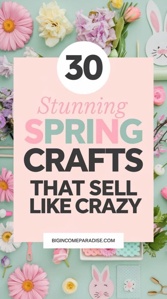 30 Spring Crafts to Sell That Buyers Will Love