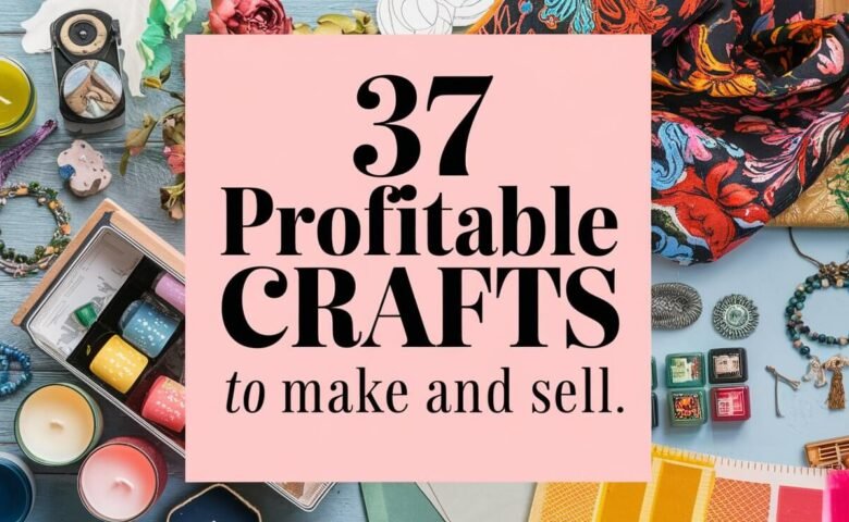 37 Crafts to Make and Sell for Extra Cash