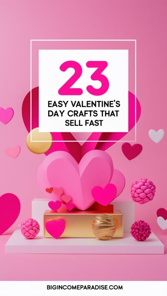 Easy Valentine's Day Crafts That Make Money