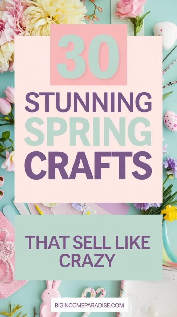 Spring Crafts to Sell That Buyers Will Love