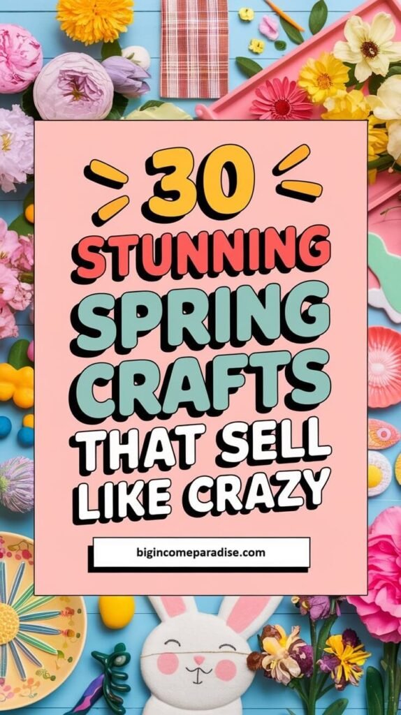 Stunning Spring Crafts to Sell That Buyers Will Love