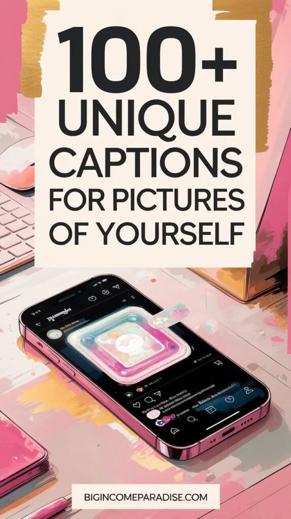 Unique Captions for Pictures of Yourself That Make You Stand Out