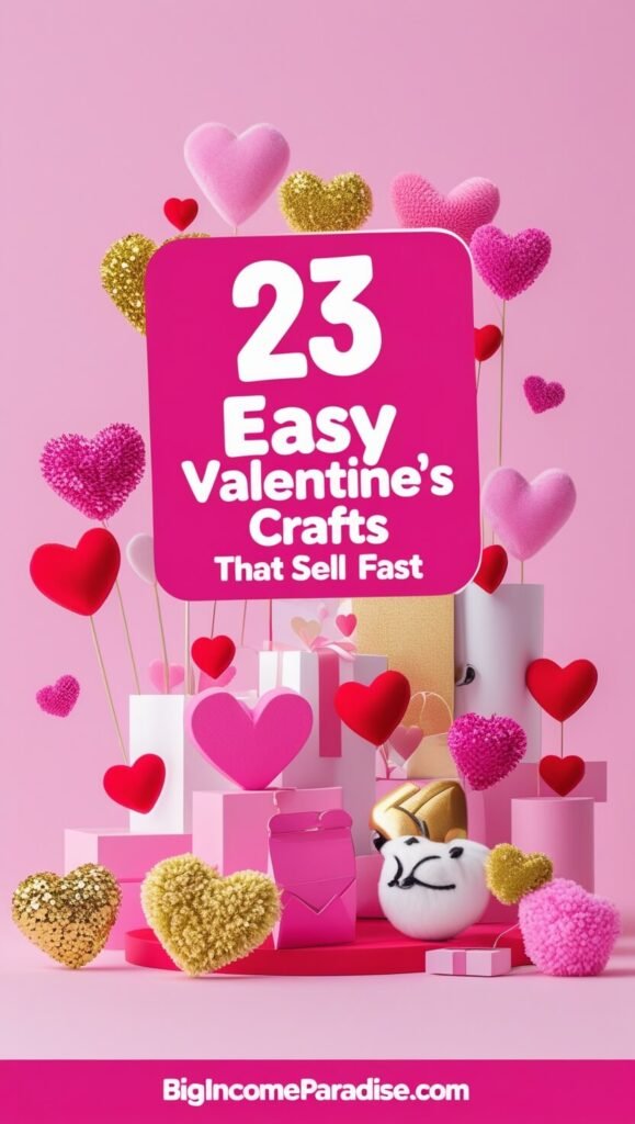 Valentine's Day Crafts That Make Money