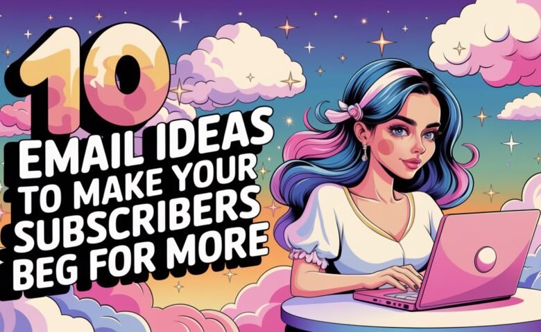 10 Email Ideas That Will Make Your Audience Beg for More