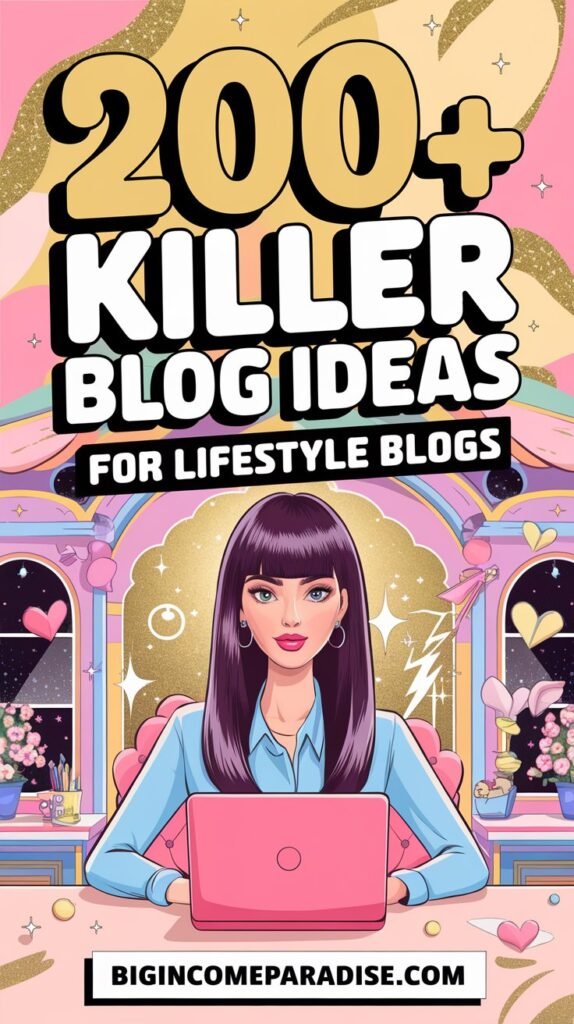 200+ Blog Post Ideas for Lifestyle Blogs