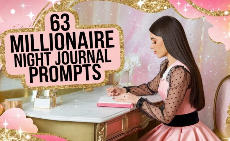 63 Powerful Night Journal Prompts to Think Like a Millionaire