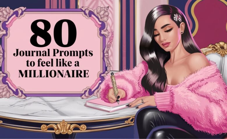 80 Simple Journal Prompts That Will Make You Feel Like a Millionaire