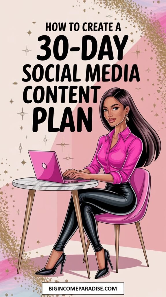 How to Easily Make a 30-Day Social Media Content Plan That Works