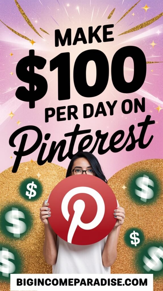 Make $100 Per Day on Pinterest