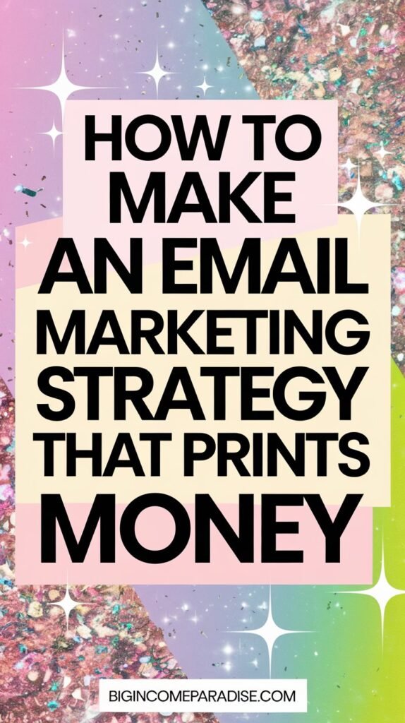 Make an Email Marketing Strategy That Prints Money on Autopilot