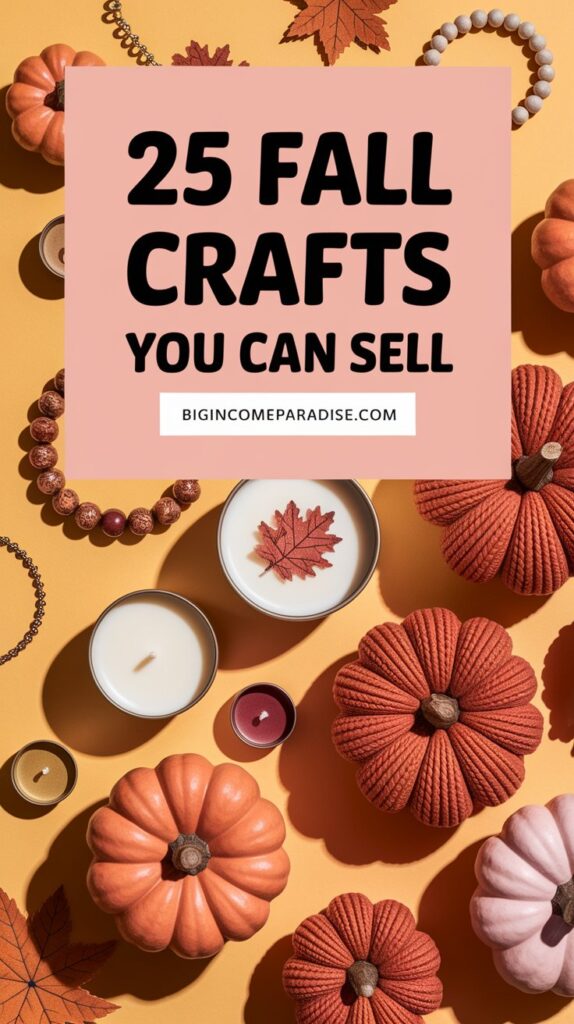 25 Fall Crafts You Can Actually Sell for Profit