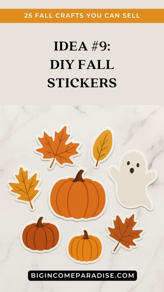 DIY Fall Stickers