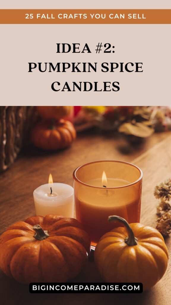 Pumpkin Spice Candles