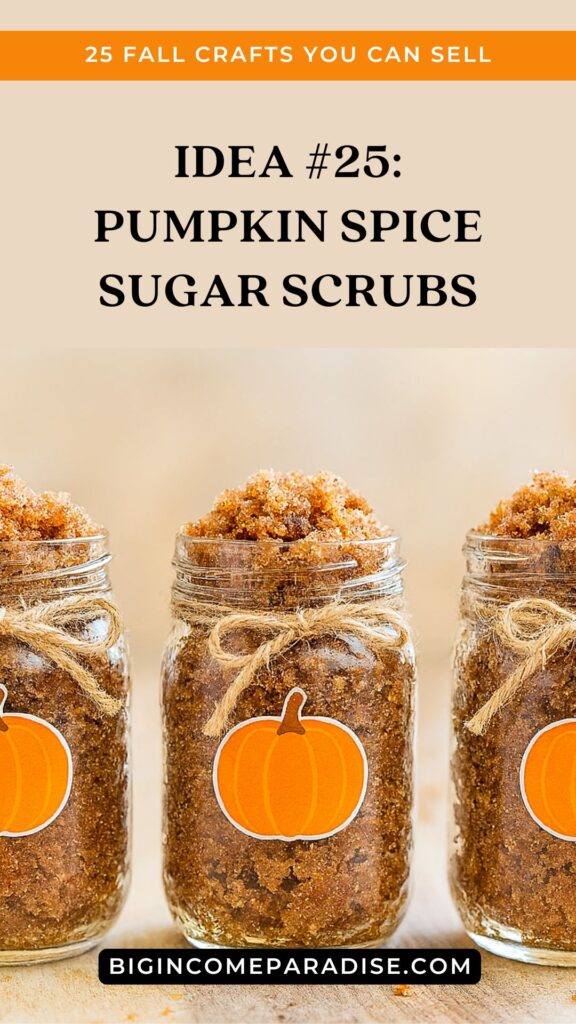 Pumpkin Spice Sugar Scrubs