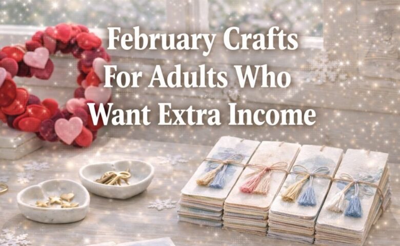 February crafts are perfect when you want quick wins. You can make money with low cost supplies at home. February crafts for adults feel easier when you batch a few designs. You'll also find cute Valentines crafts for gifts and decor.