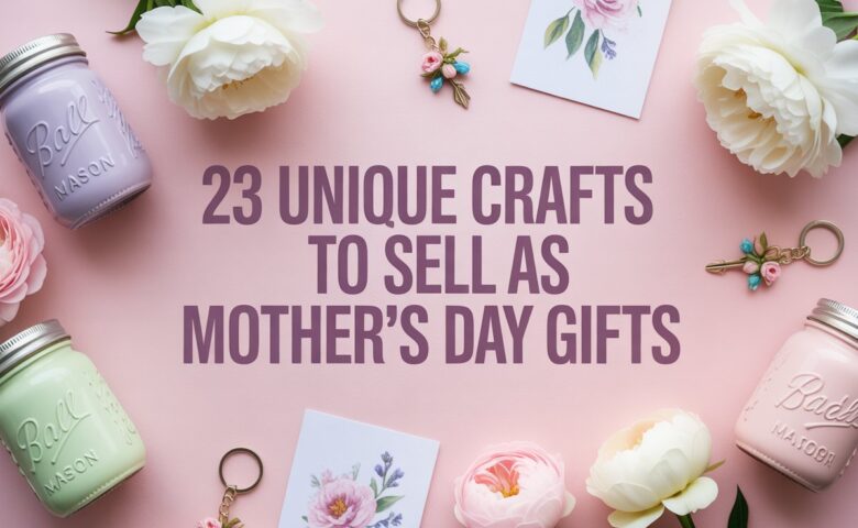 If your goal is to make money with seasonal products, these Mother’s Day Gifts will help. You’ll get 23 unique craft ideas that double as thoughtful Mother’s Day present ideas customers are already searching for. I also share where to sell them and how much to charge. Each one comes with step by step creation help. Get the full list.