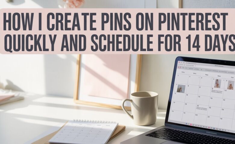 Wish you could batch your content faster? How to create pins on Pinterest gets simple when you follow a clear flow. I’ll show you how I research keywords step by step. Then I use a tool that helps write pin titles and descriptions. You’ll also see how I create pins in bulk without getting stuck. Finally, I schedule 70 pins for the next 14 days. See all the steps.