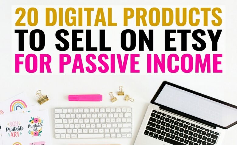 Not sure what you'd even put in your shop? These 20 Digital Products To Sell On Etsy For Passive Income give you a great starting point. You'll see best selling digital products in one place. The list will help you pick the best ideas so you'll start creating it fast. You'll also get tips on making products people want to buy. Get the full list.