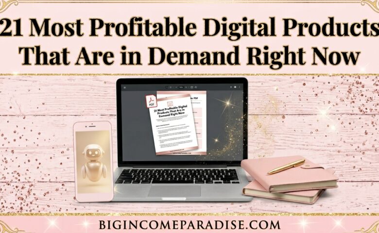 If you want to sell digital products online but are not sure what to make, this post covers 21 of the most profitable digital products serious creators are actually selling right now. You will find niche examples so you can see exactly how each idea fits different audiences. Pricing breakdowns are included so you can go in with realistic expectations. There is also guidance on how to pick your next idea based on what makes sense for you.
