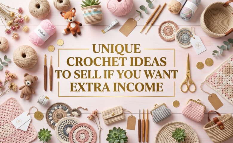 Unique Crochet Ideas to Sell If You Want Extra Income
